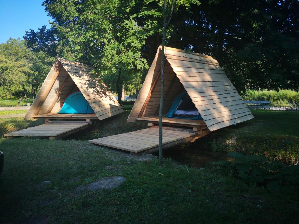 Kamp Na Otoku - Ljubno Ob Savinji Hotel Exterior foto