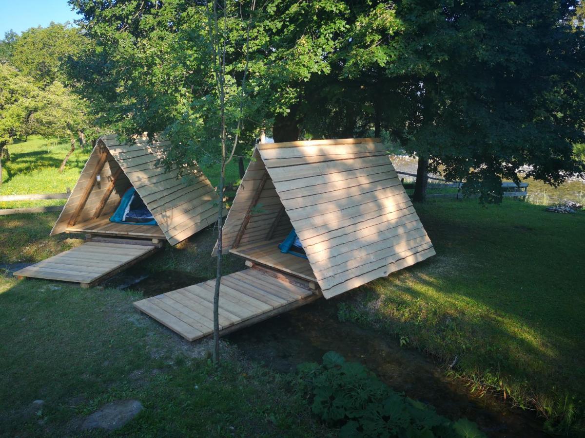 Kamp Na Otoku - Ljubno Ob Savinji Hotel Exterior foto