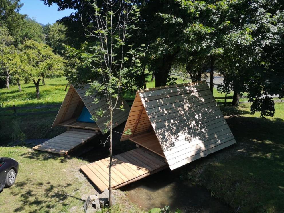 Kamp Na Otoku - Ljubno Ob Savinji Hotel Exterior foto