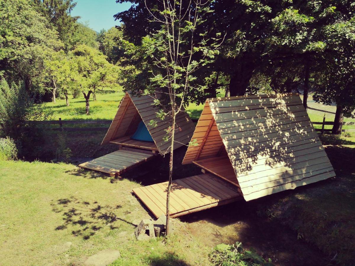 Kamp Na Otoku - Ljubno Ob Savinji Hotel Exterior foto
