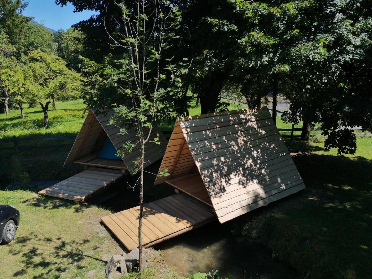 Kamp Na Otoku - Ljubno Ob Savinji Hotel Exterior foto