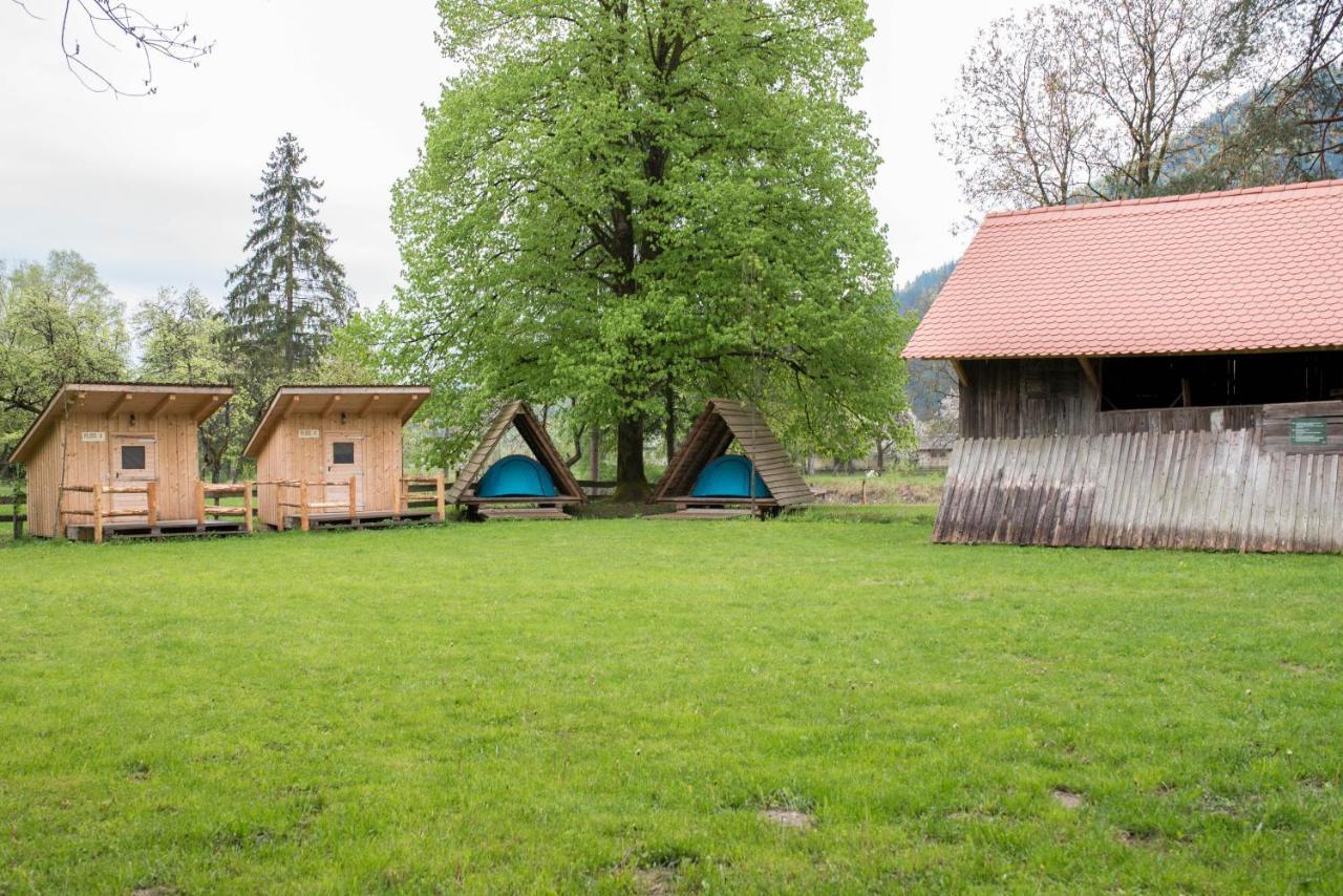 Kamp Na Otoku - Ljubno Ob Savinji Hotel Exterior foto
