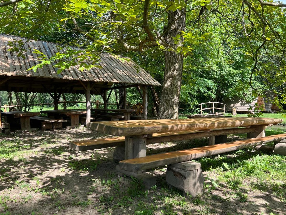 Kamp Na Otoku - Ljubno Ob Savinji Hotel Exterior foto
